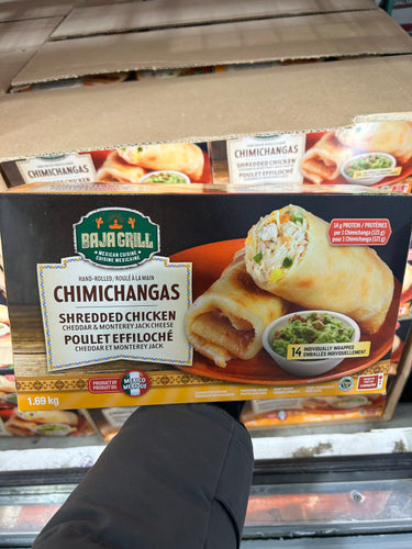 Image of Baja Grill Chicken Chimichangas - 1 x 1.69 Kilos